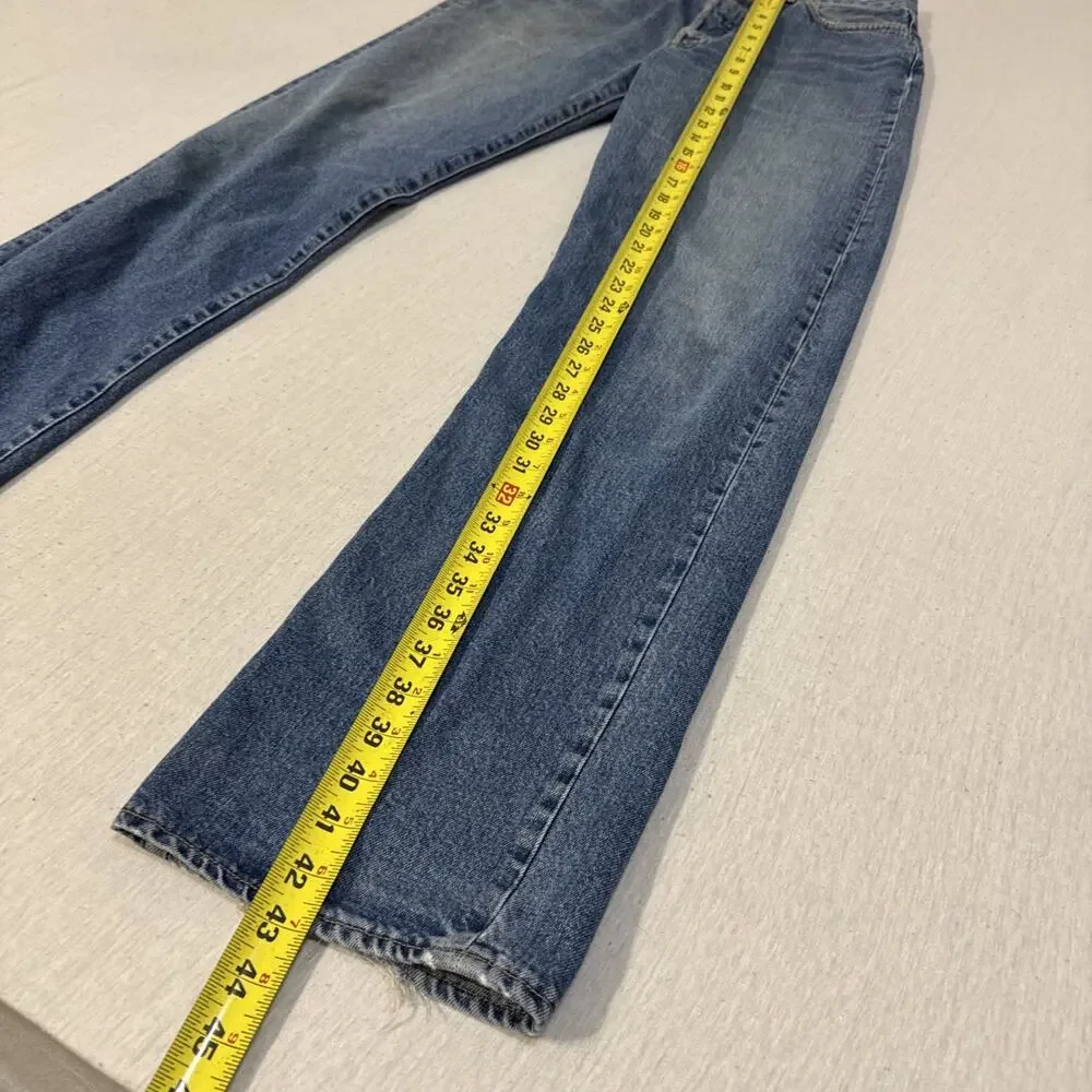 Diesel Straight Mens 31x34 Blue Jeans Wash Cowboy Western Nice Fade